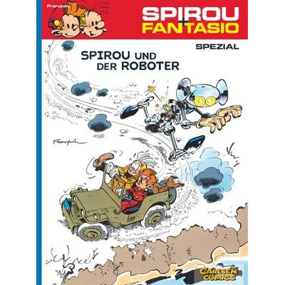 Spirou und Fantasio Spezial 10: Spirou und der Roboter, Taschenbuch von André Franquin, Carlsen, 978-3-551-77698-3
