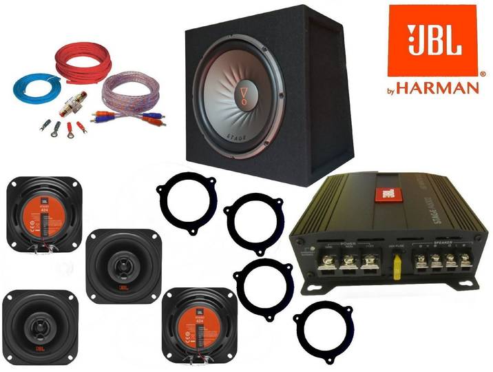 DSX JBL Set für BMW 3er E90 E91 E92 2005-2013 Set Laut Auto-Lautsprecher (420 W)
