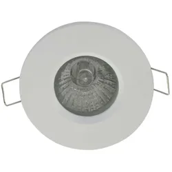 Einbaustrahler Deckenlampe Badezimmerlampe Flurleuchte Wohnzimmerlampe weiß rund