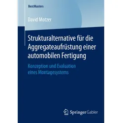 Strukturalternative für die Aggregateaufrüstung einer automobilen Fertigung, Fachbücher von David Motzer