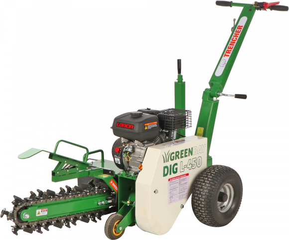 GreenBay L-450  - Trancheuse de sol - Moteur Loncin 196cm3
