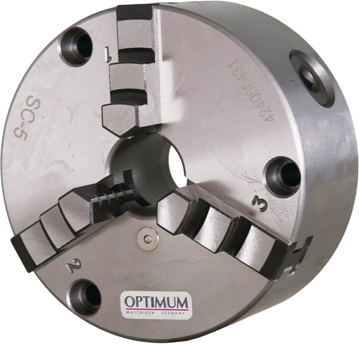 Optimum Dreibacken-Drehfutter Ø 130 mm (3356100)