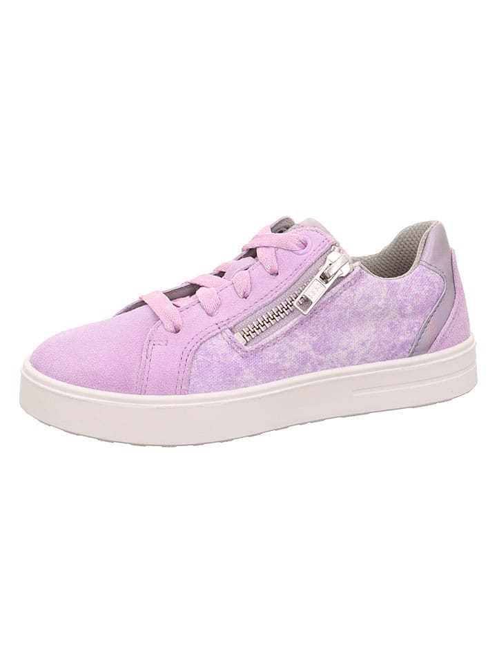superfit Leder-Sneakers "Stella" in Lila - 30