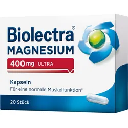 Biolectra Magnesium 400mg Ultra 20 ST