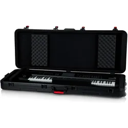 Gator Cases GTSA-KEY76 koffer voor 76-toetsen keyboard 131x46x14 cm (Keyboard), Instrumententasche + Koffer, Schwarz