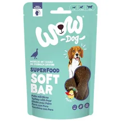 Wow Dog Superfood Soft Bar Pute | 150g Hundesnack