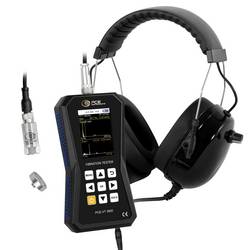 PCE Instruments Schwingungsmesser PCE-VT 3950 inkl. Kopfhörer Drehzahl 600..50000 RPM 0,0..399,9 m/s² FFT-Analyse