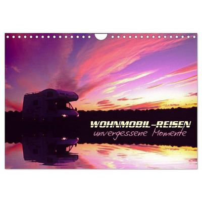 Wohnmobil-Reisen (Wandkalender 2027 DIN A4 quer), CALVENDO Monatskalender