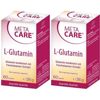 Meta Care L-Glutamin x2 2x60 St Kapseln