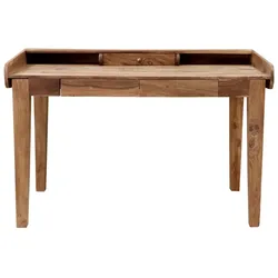 Schreibtisch 130x85x70 aus indischem Sheesham-Massivholz