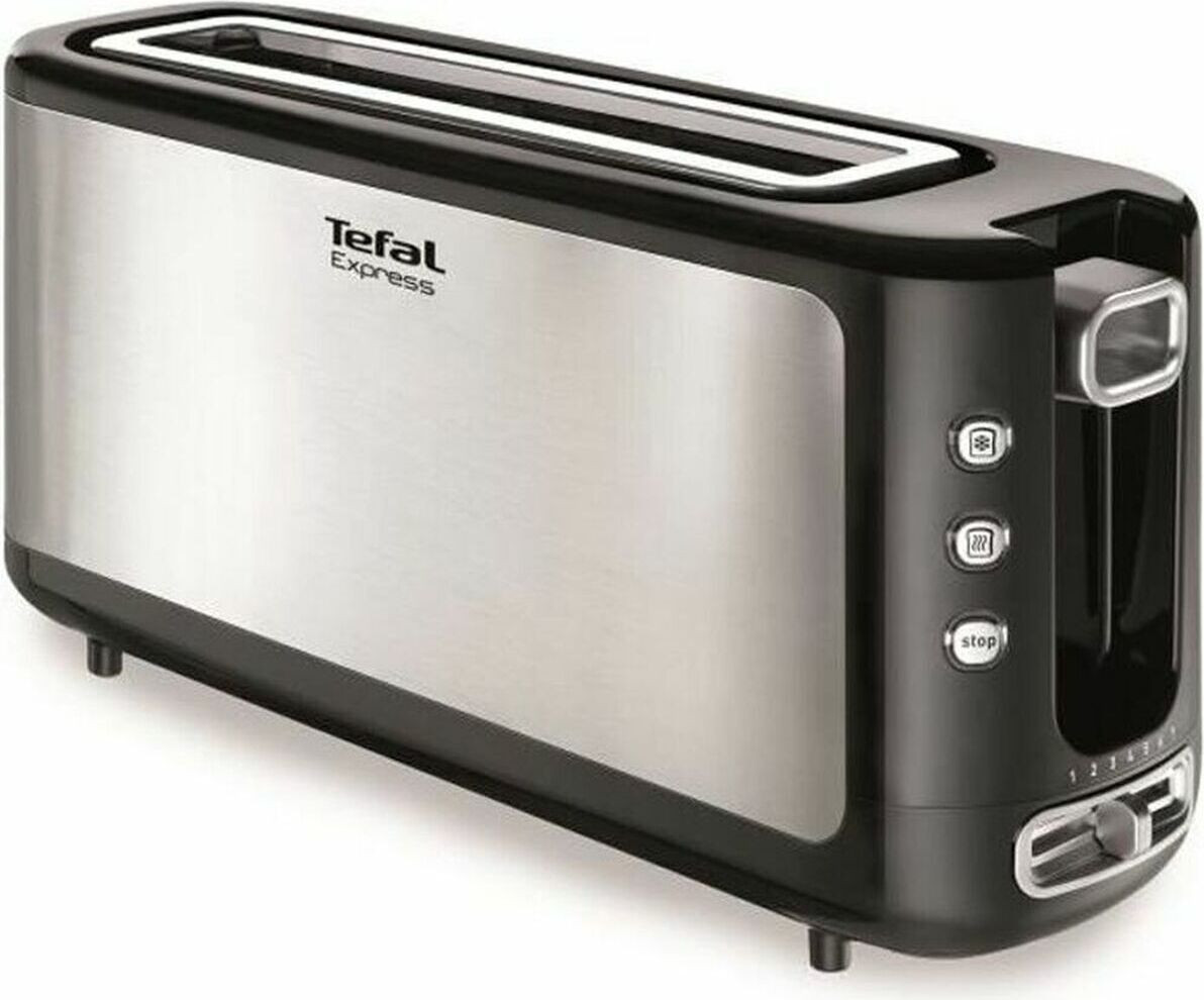Tefal TL365ETR Broodrooster, Zwart, Roestvrij staal, 1000 W
