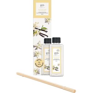 ipuro Raumduft Essentials, 200 ml, Nachfüller, mit Stäbchen, soft vanilla