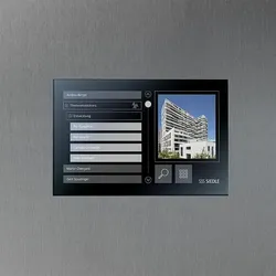 SSS Siedle 210009831-01 Siedle Touch 10 Einbau 21000983101 STE 10-01