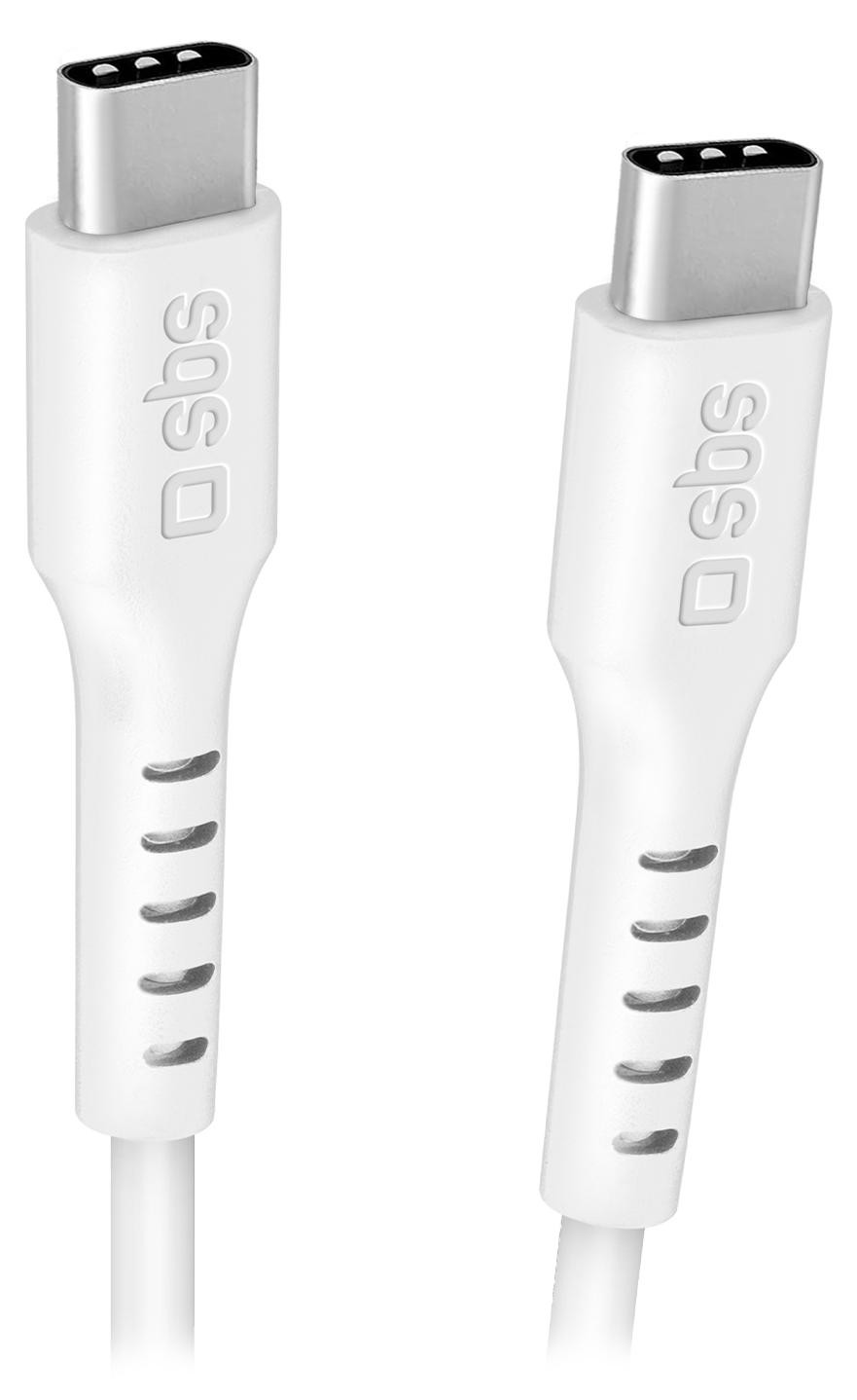 SBS Data- en laadkabel USB-C naar USB-C 240W