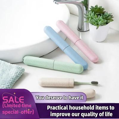 Quick Pick Pro Travel Toothbrush Holder Portable Dustproof Toothbrush Case For Camping & Travel Travel Toothbrush Holder Portable Dustproof Toothbrush Case For Camping & Travel