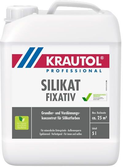 KRAUTOL Silikat Fixativ transparent, 5 l