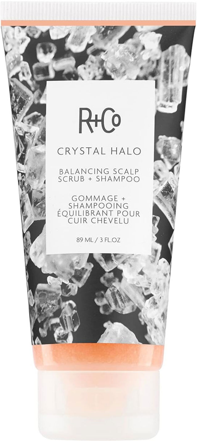 R+CO Crystal Halo Balancing Scalp Scrub + Shampoo 89ml