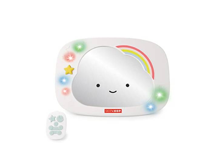 Skip Hop Baby Car Mirror, Silver Lining Cloud Entertainment Mirror