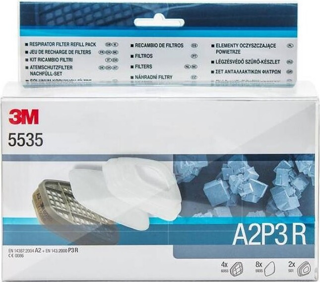 3M Filtersysteem A2P3R, 14-delig