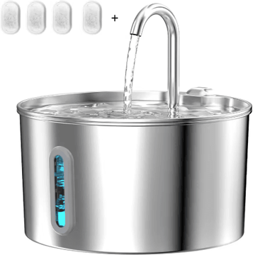 Inspire Picks Tuya Smart 4.5L Automatic Pet Water Fountain & Feeding Station pet Water 4chip