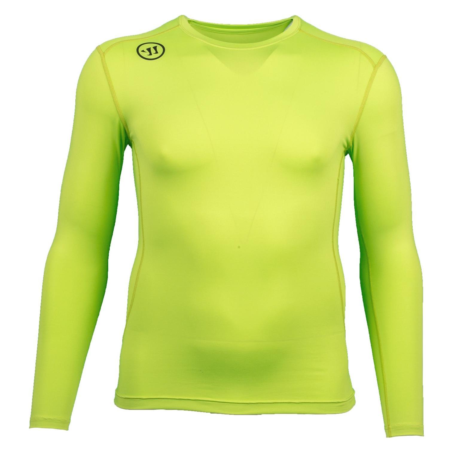 Warrior W Comp LS Shirt SR Lime Green XL (XL) (Warrior)