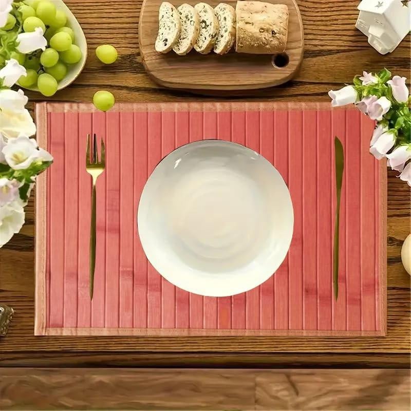 Solidchoice Bamboo Placemats - Set van 2 of 4 stuks