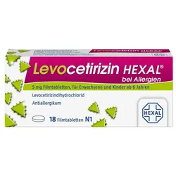 Levocetirizin HEXAL® Antiallergikum 18 St