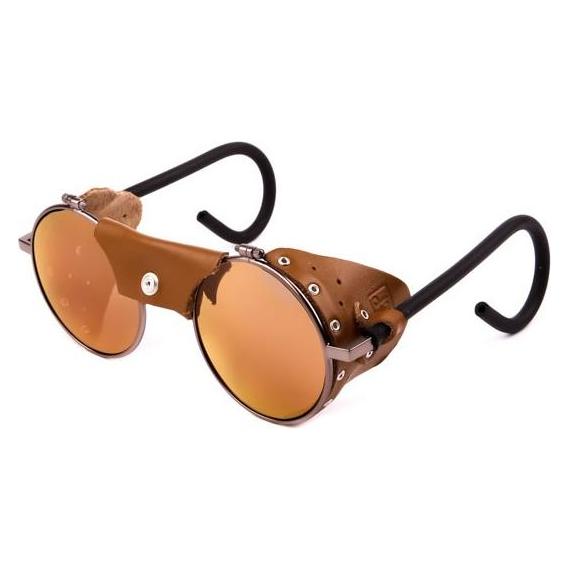 Julbo Vermont Classic (Brass/Black Shells, Braun/Seitenteile Braun/Gold, Braun/Side Part Brown/Gold, Braun) (J101150)