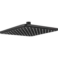 Kopfbrause Larissos 230x230 Edelstahl Schwarz matt Evenes