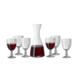 BOHEMIA Wein-Set 7-teilig   , Maße (cm): B: 41,5 H: 28