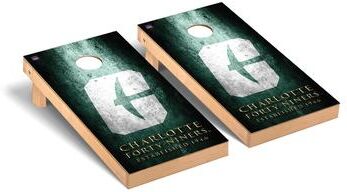 Skip's Garage North Carolina Charlotte 49ers Museum Cornhole Board Set
