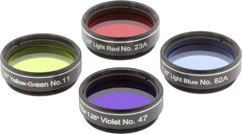 Explore Scientific 0310293 Set 4 Mond & Planeten 6" Farbfilter