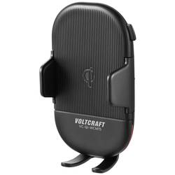 VOLTCRAFT VC-Qi-WCM15 Lüftungsgitter Handy-Kfz-Halterung mit Induktionsladefunktion 55 - 89 mm 4 - 6.7 Zoll VC-14491745