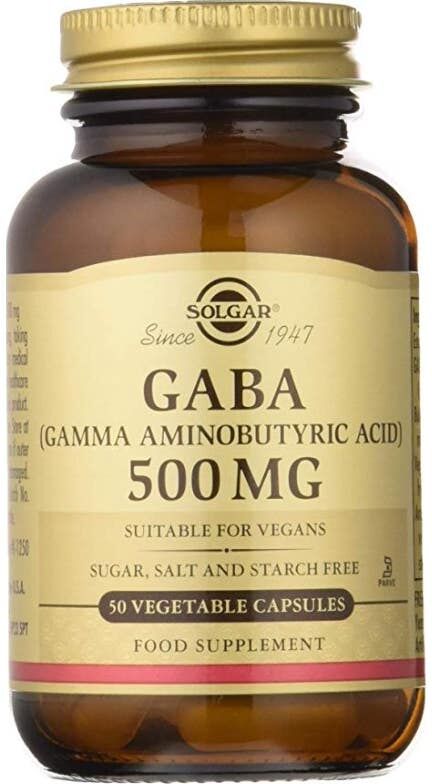 Solgar GABA 500mg 50caps