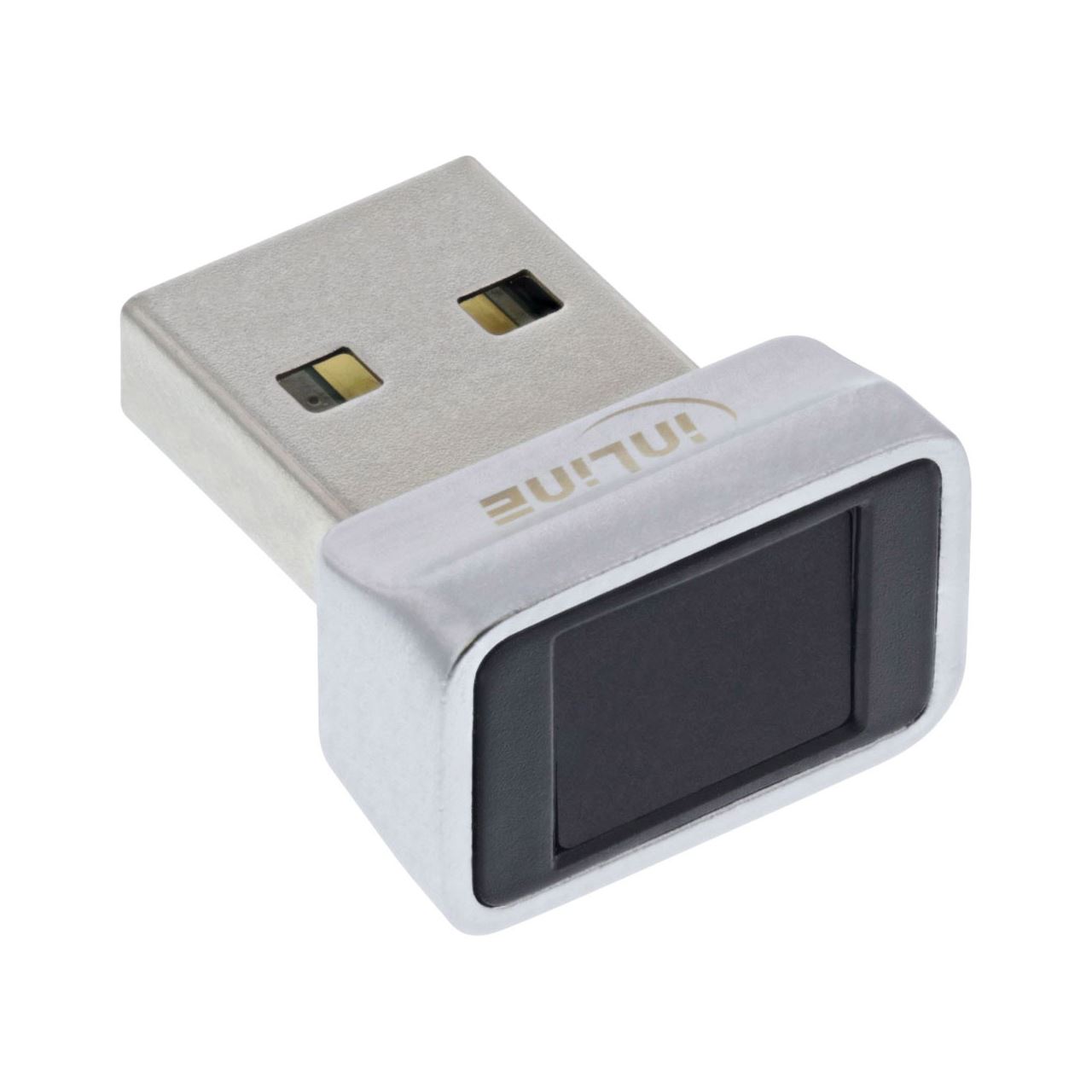 InLine USB Fingerabdruck Scanner, Windows Hello kompatibel