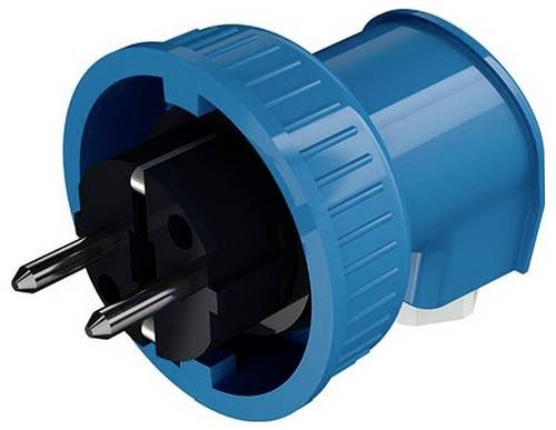 MENNEKES 10818 Schutzkontakt-Winkelstecker Kunststoff Blau IP66