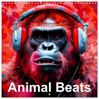 Animal Beats (Wall Calendar 2026 12 × 12 Inch) CALVENDO 12 Month Wall Calendar