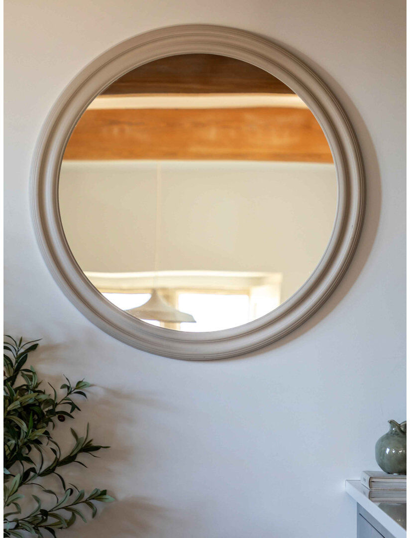 Brambly Cottage Plastic Rectangle Wall Mirror Green 90cm x 90cm