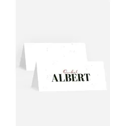 Tischkarten Weihnachten selbst gestalten mit Spruch und Fotos im Onlinedesigner bei Meine-Kartenmanufaktur.de