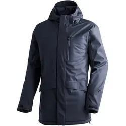 MAIER SPORTS Herren Funktionsjacke Peyor long, Größe 50 in Blau Blau