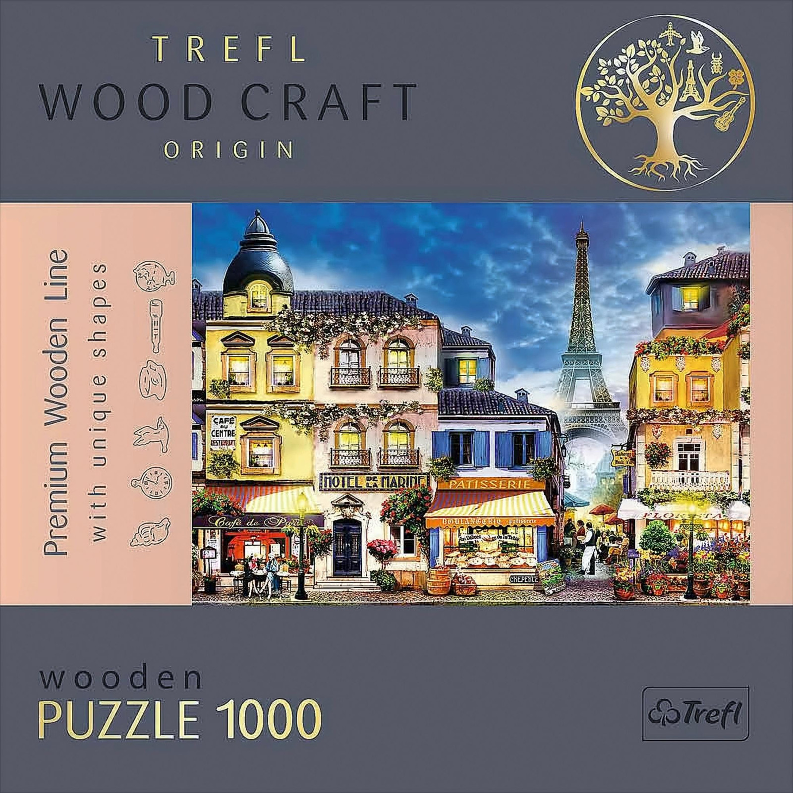 Trefl Puzzel Stad 1000 stuks