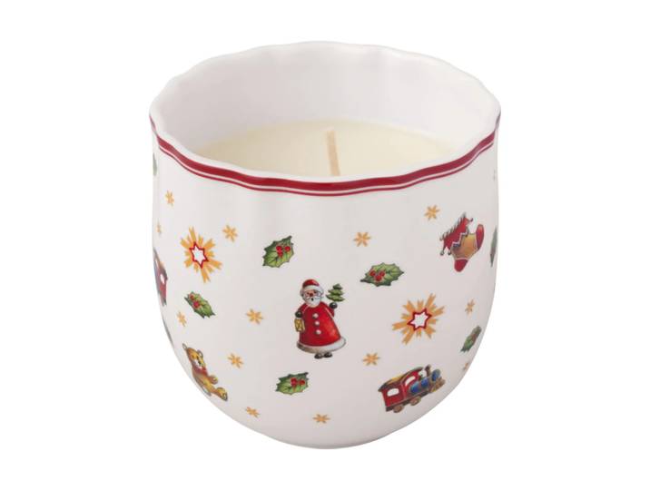 Villeroy & Boch Bougie parfumée Toy s Delight Blanc-rouge'