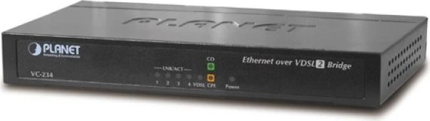 Planet Technology Co 100/100 Mbps Ethernet (4-P LAN) to VDSL2 Bridge - 30a