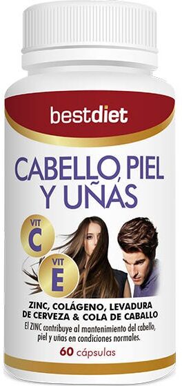 Best Diet Cabello Piel y Uñas 60caps