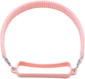 Uplift Curations Universal Silicone Water Bottle Handle Strap Portable Bottle Carrier For 840oz Bottles pink