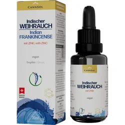 Cannsol Indischer Weihrauch mit Zink 30 ML