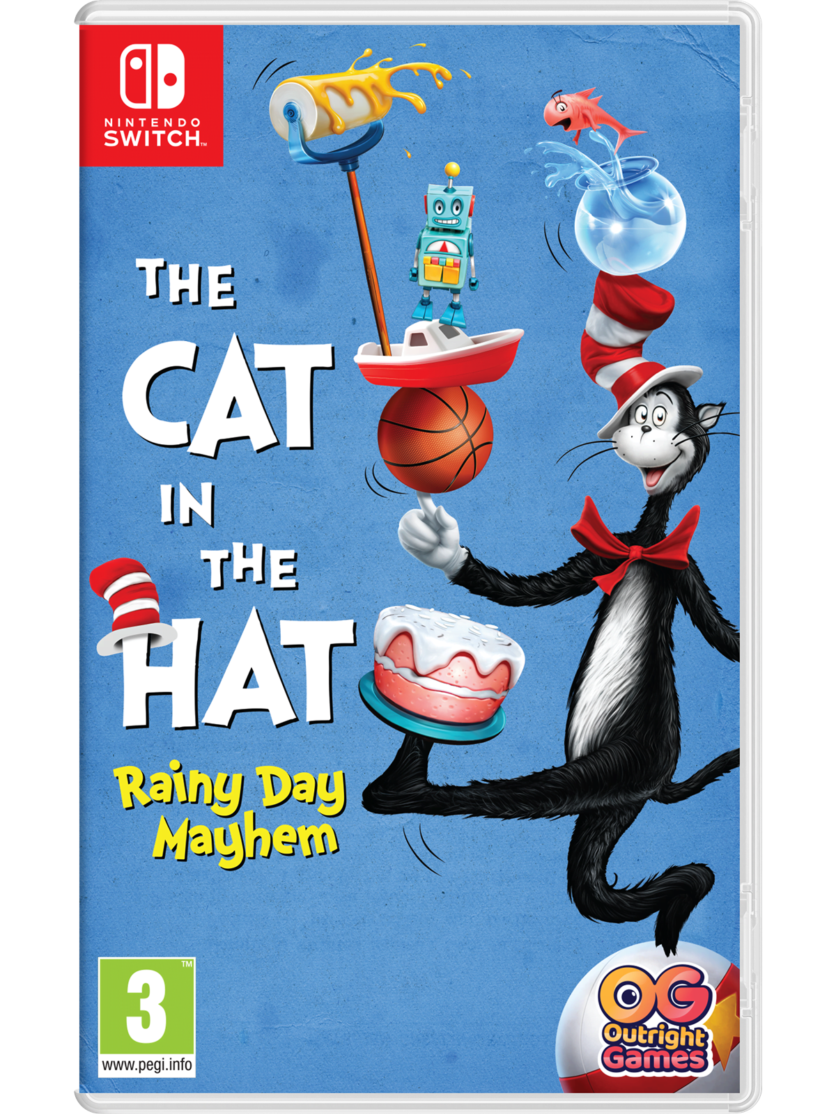 The Cat in the Hat: Rainy Day Mayhem - Nintendo Switch - Party - PEGI 3