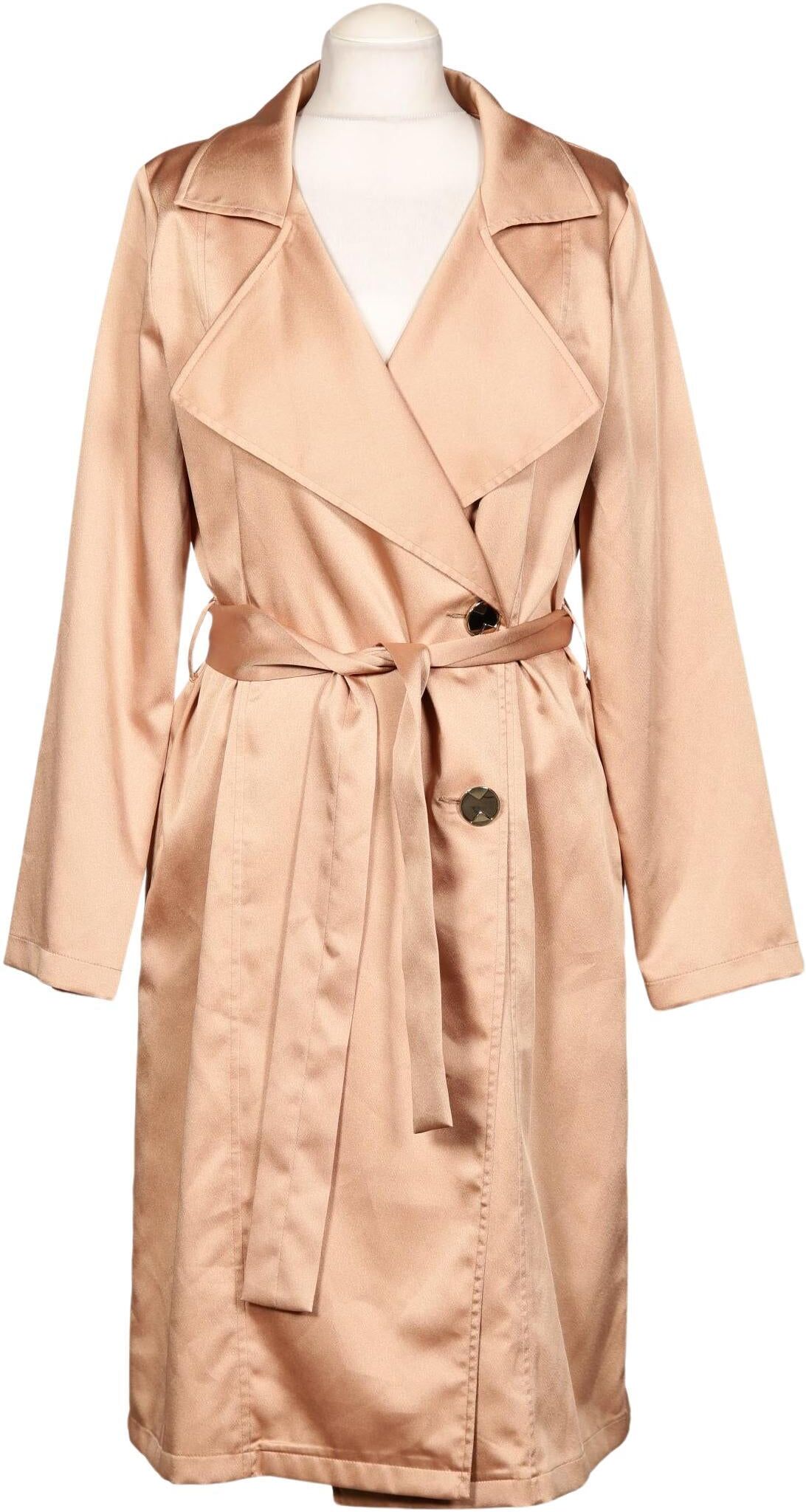 Ricarda M. Damen Mantel, Beige, Gr. EU 40, Synthetik - Second Hand