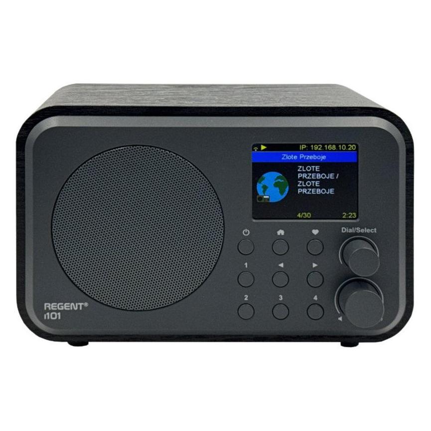 Ferguson Radio Radio internetowe Regent i101 czarne drewno (DAB+, FM, WLAN) (Regent i101 (Czarne))