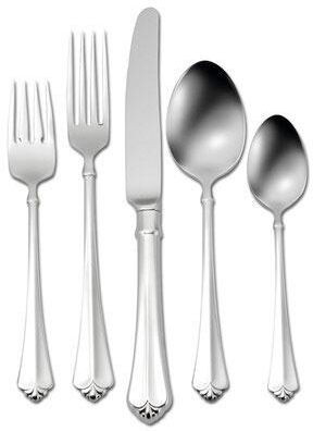 Oneida Juilliard 5 Piece Fine Flatware Place Setting, Service For 1